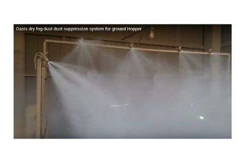 Metal Dry Fog Dust Suppression For Ground Hopper