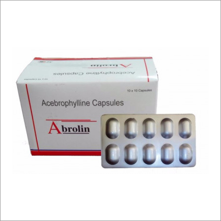 100 Mg Acebrophylline Capsule