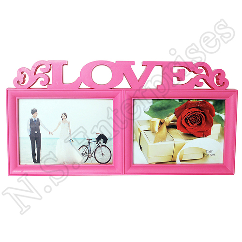 CF-35 Collage Frame - Plastic Material, | White Color, Ideal for Displaying Cherished Memories