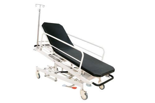Backrest Adjustable Stretcher on Trolley