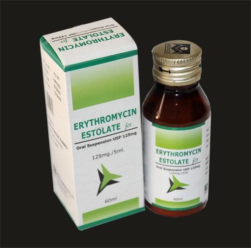 Liquid 125mg Erythromycin Oral Suspension