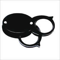 Black Magnifier Folding, Pocket, Double Lens Model