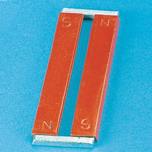 Red Steel Magnet Rectangular Bar