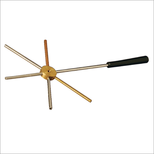 Golden And Black Five Rod Form Conductometer