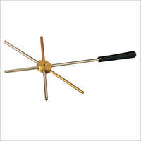 Golden And Black Five Rod Form Conductometer