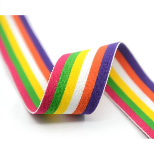 Multi Colored Woven Elastic By MYOHO