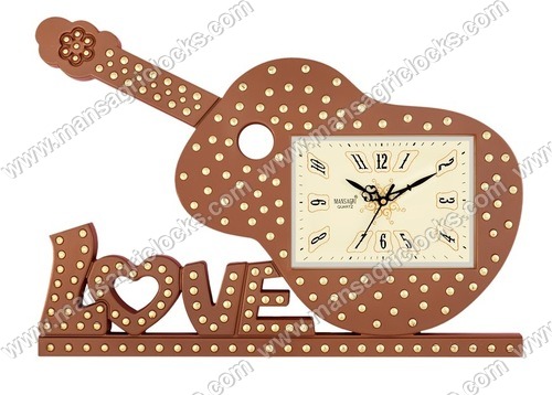 Guitar Shape Designer Wall Clock