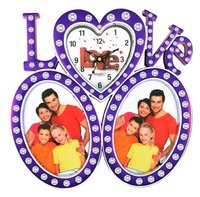 Love Family Collage Frame with clock