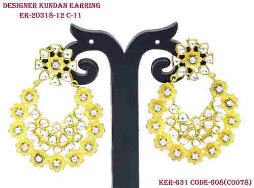 Vilandi Kundan Designer Earring