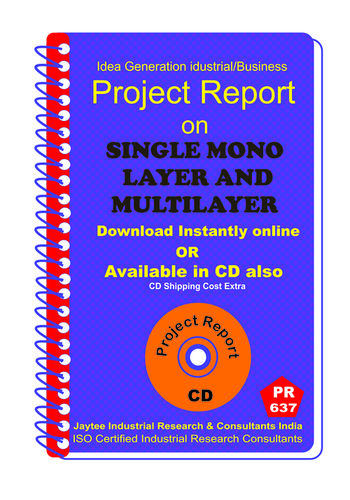 Chemical Mechnical Project Reports