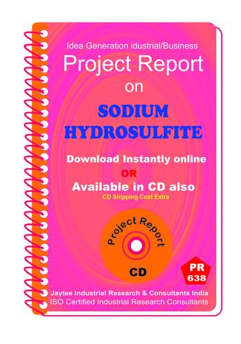Sodium Hydrosulfite manufacturing Project Report eBook