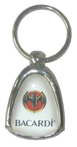 Bacardi Metal Keychain