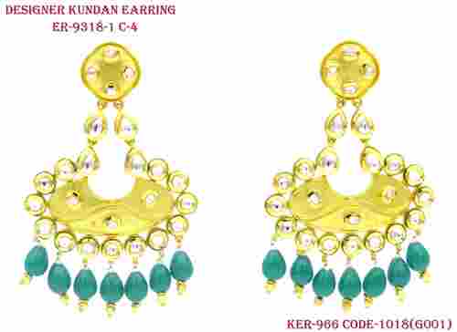 Antique Designer Range For Kundan Earring