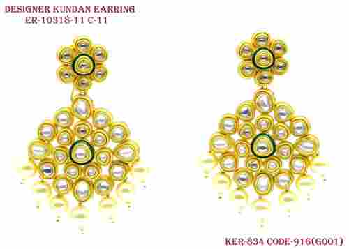 Antique Designer Range For Kundan Earring