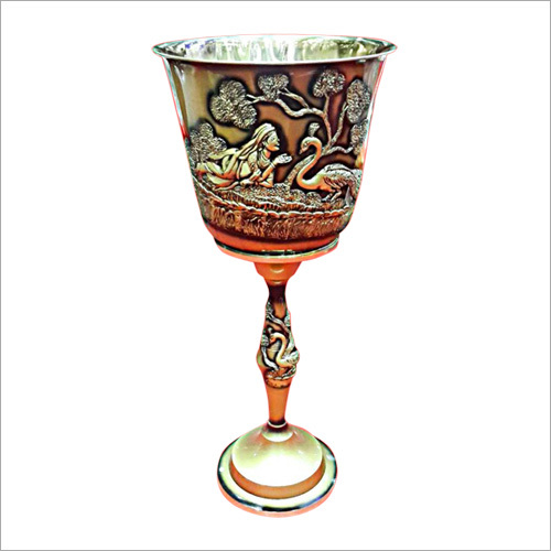 Brass Champagne Glass