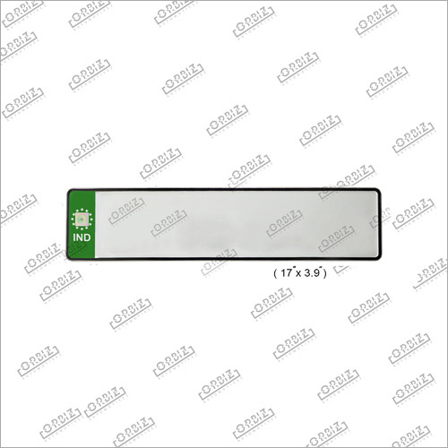 Ind Green Car Medium Number Plates