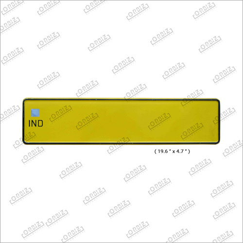 Ind Taxi Car Long Number Plates