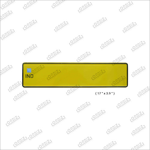 Ind Taxi Car Medium Number Plates