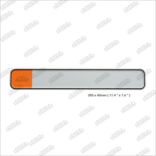 KTM Bike Front Number Plates