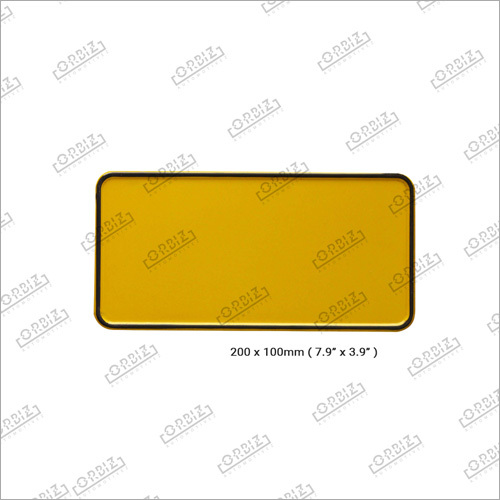 Taxi Bike Back Number Plates