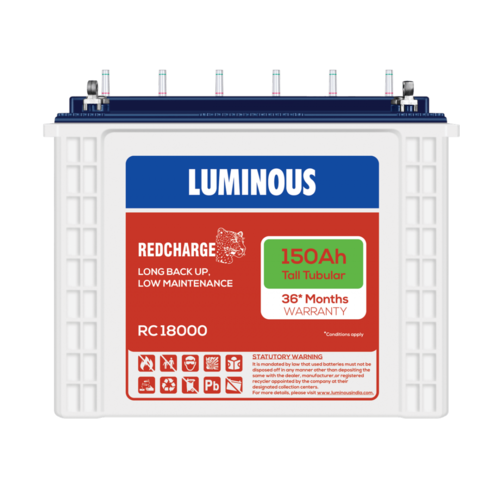 White / Blue Luminous Rc18000 150 Ah Battery