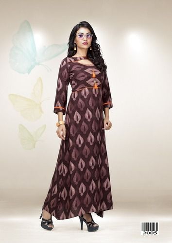 Indian Long Gown Design