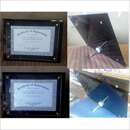 Acrylic Certificate Holders