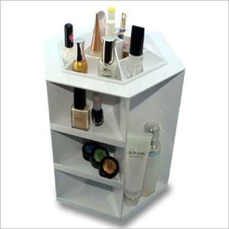 Acrylic Rotating Cosmetic Carousel