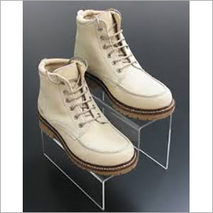 Acrylic shoe display stand