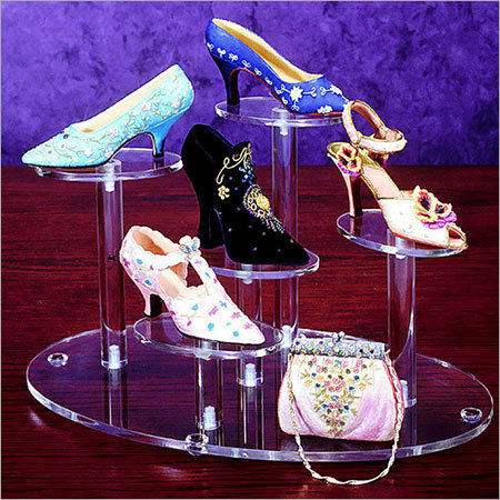 Acrylic Shoe Display Stand Multi