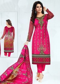 Fancy karachi cotton dress