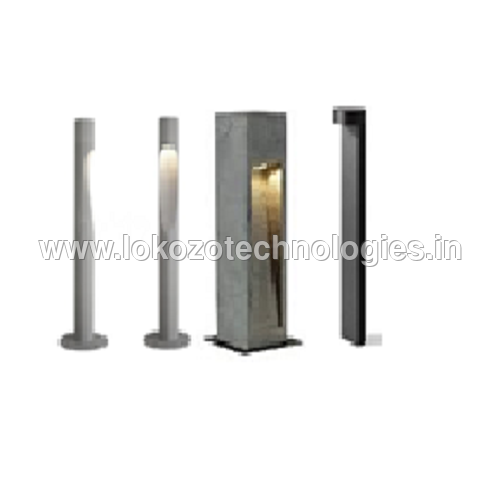 Lokozo LED Bollard Light - Aluminium, 1-3 FT Heights, Cool White 5800K | Weather Resistant, Modern Design, Low Maintenance