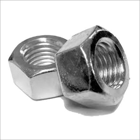 Silver Automotive Nut