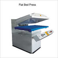 Flat Bed Press - Stainless Steel, 1500x750 Mm | 0.37kw Suction Blower, 9kw Heating, Flexible Head Release