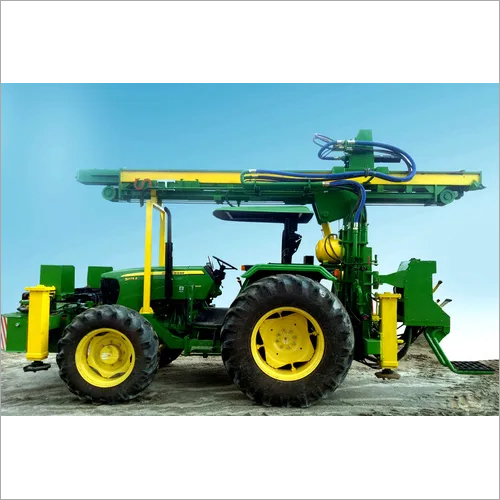 Tractor Mounted Piling Rig By SENDHUR HYDRAULICS