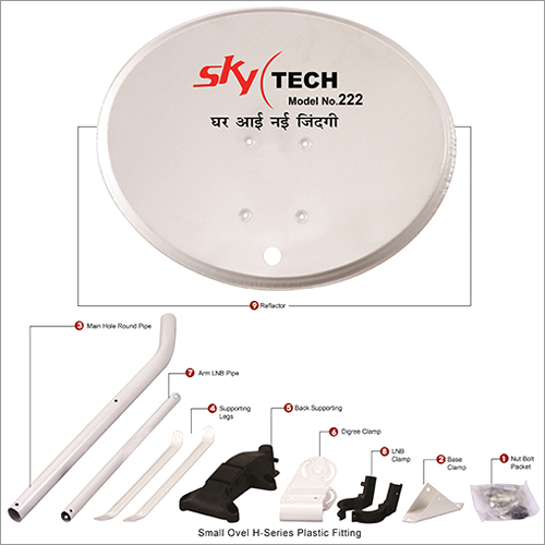 Dish Antenna Model No. 222-with Accessories