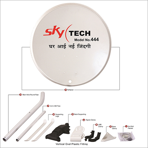 Dish Antenna Model No. 444-with Accessories