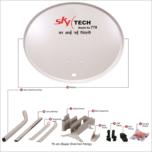 Dish Antenna Model No. 778-with Accessories