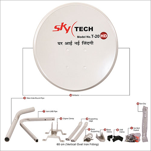Dish Antenna Model No. T-20 HD With Accessories