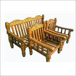 Teak Wooden Sofa Set
