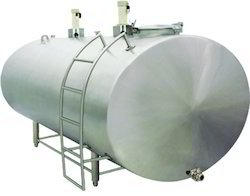Milk Storage Tank - Stainless Steel 1000-10000 Liters Capacity | Corrosion Proof Quality Retention Easy Maintenance Bacteria Control PU Foam Insulation