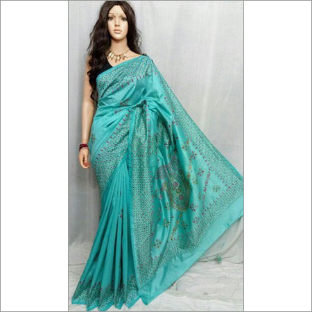Kantha Strich Saree