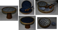 Wooden Salad Bowls Dimension(l*w*h): 15.8 X 19.8 X 19.7 Inch (in)