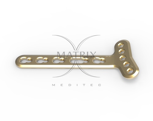 Golden Lcp Distal Radius Plate 2.4 Eextraarticular Head 5 Holes