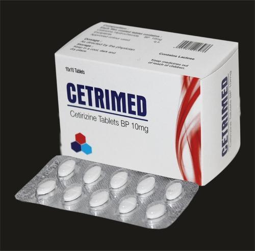 10mg Cetrimed Tablets BP