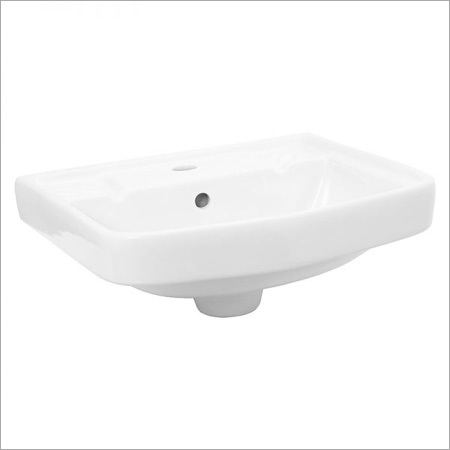 White Fancy Wall Hung Basin