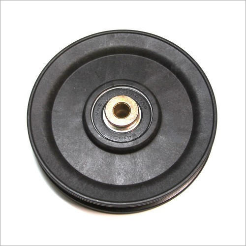 Black Polyurethane Coated Wire Pulley