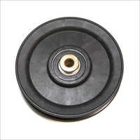 Black Polyurethane Coated Wire Pulley