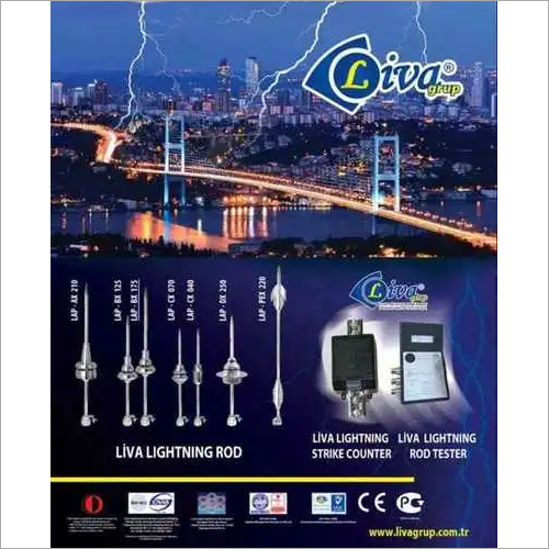 Silver Liva Ese Lightning Arrester