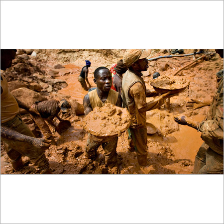 Miners Working On Mining Site